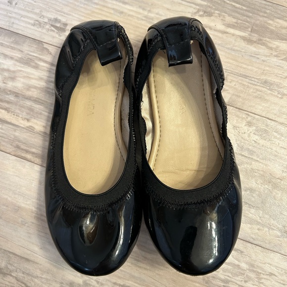 Yosi Samra Kids Black Patent Leather Ballet Flats - Picture 3 of 8